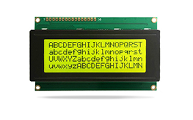 JXD2004A字符液晶 黃綠屏黃綠光