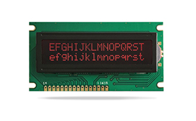 JXD1602C字符液晶 FSTN 紅光