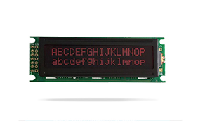 JXD1602B字符液晶 FSTN負顯 紅字