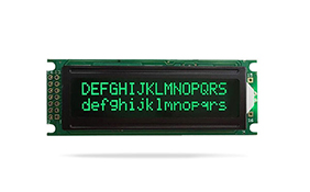 JXD1602B字符液晶 FSTN負顯 翠綠色字