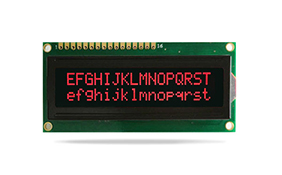 JXD1602A字符液晶 FSTN負顯 紅字 JXD1602A字符液晶 FSTN負顯 紅字