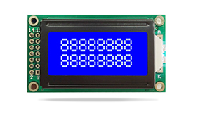字符型液晶JXD0802A 蘭屏白光 字符型液晶JXD0802A 蘭屏白光