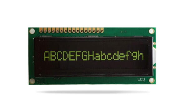 JXD1601A字符液晶 FSTN負顯 綠字